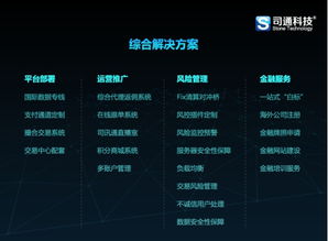 司通科技 專業(yè)MT4出租與外匯軟件外包，助推金融發(fā)展